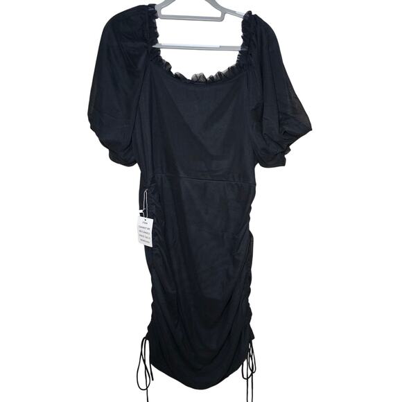 Mia Joy Dresses & Skirts - MiaJoy Alyssa Black‎ Midi Dress Size XL